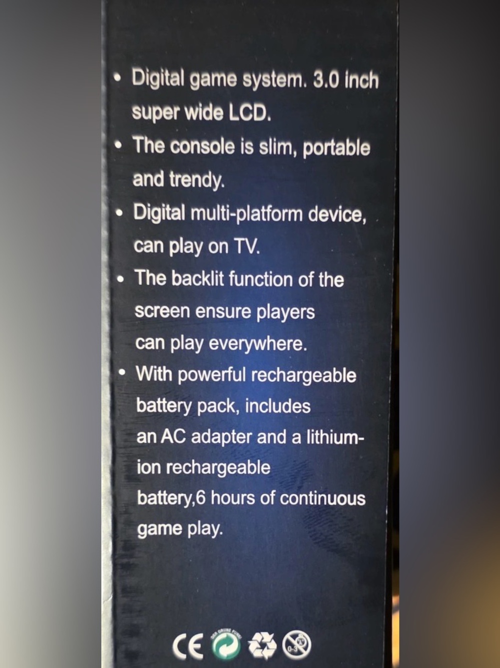Game Box Plus Handheld Portable Console Digital Gaming System - New In Box - Picture 3 of 4